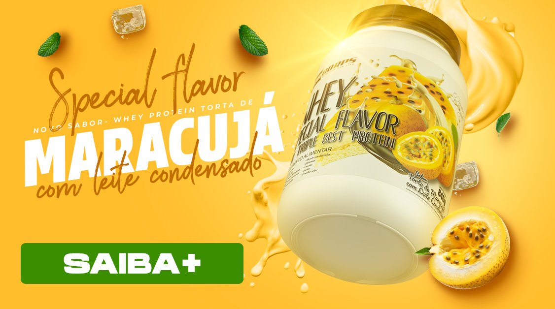Special Flavor Novo Sabor Torta de Maracujá com leite condensado Special Flavor Novo Sabor Torta de Maracujá com leite condensado